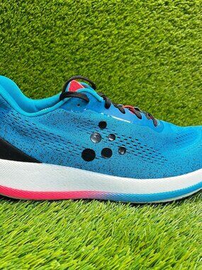 Craft Pacer Mens Size 13 Blue White Athletic Running Walking Shoes Sneakers